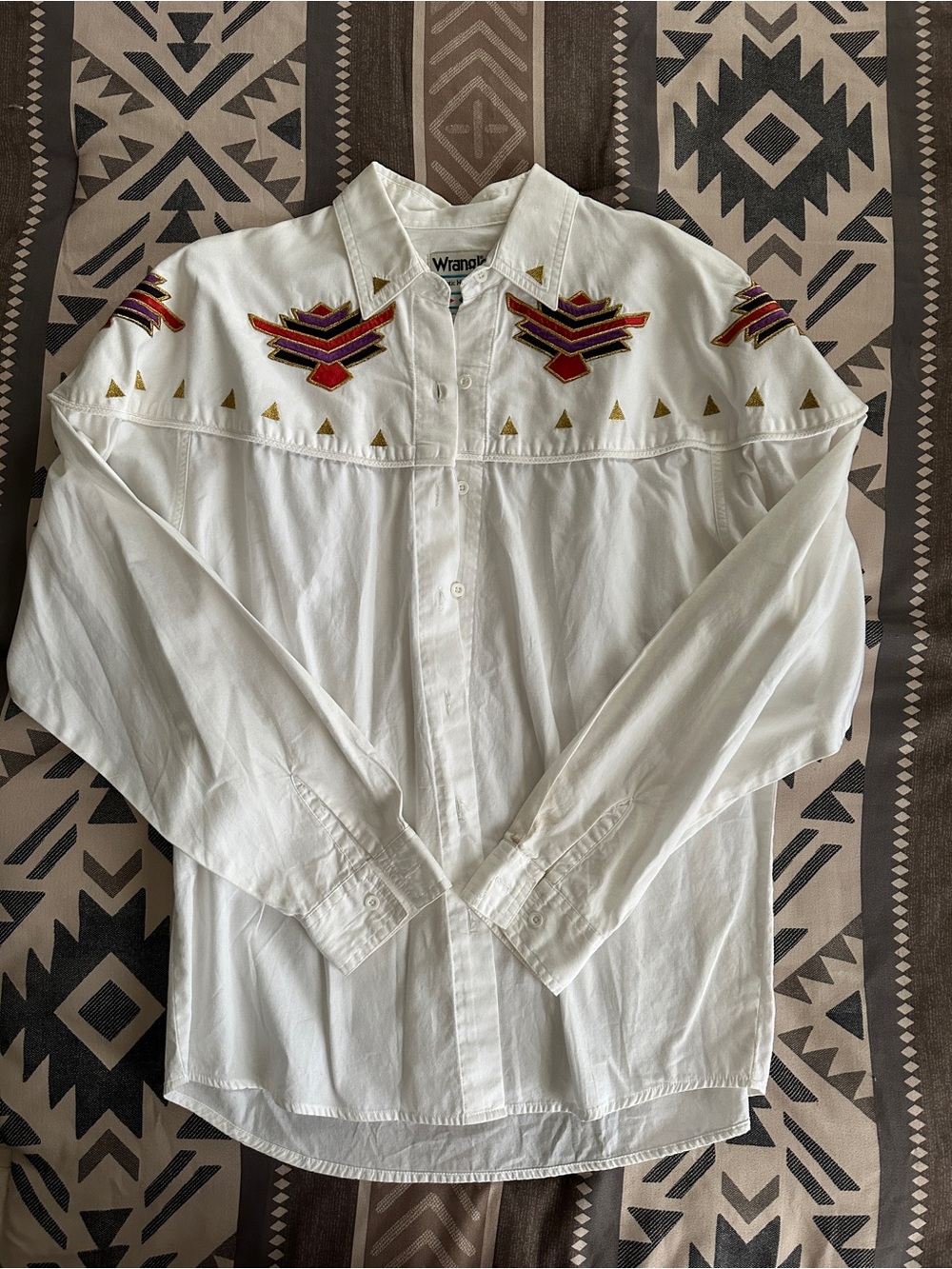 Vintage Wrangler Embroidered Shirt